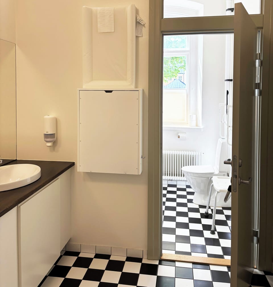 Shared bathroom