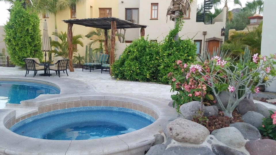 Indoor pool, outdoor pool