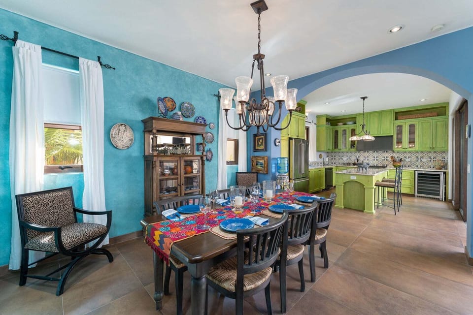House, Multiple Beds, Pool Access, Ocean View (Casa de Piedra 2 Bedrooms) | Dining
