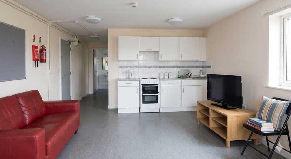 Basic Apartment, River View | Living area