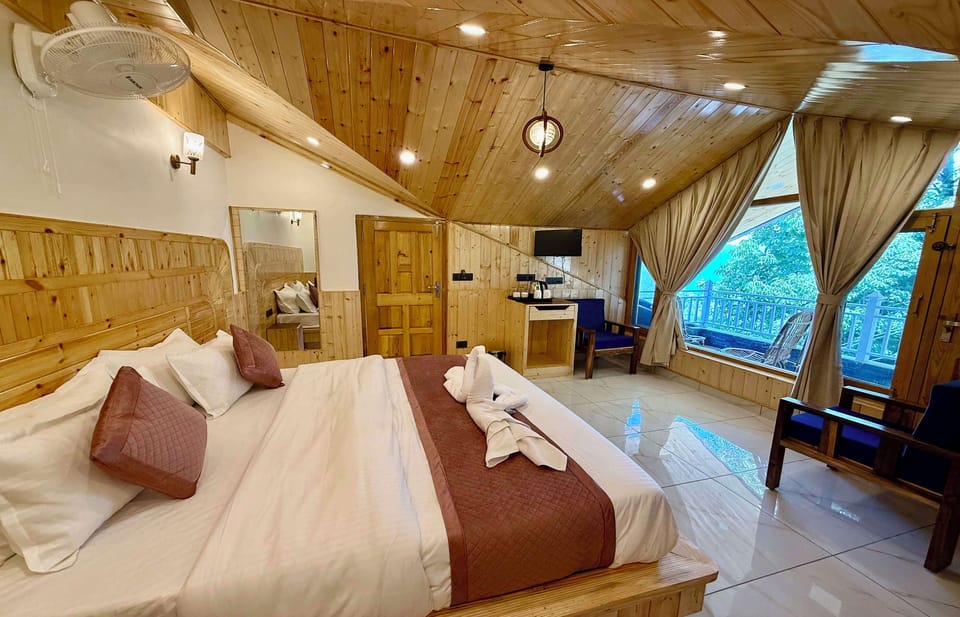 Premium Room, Hill View | Desk, laptop workspace