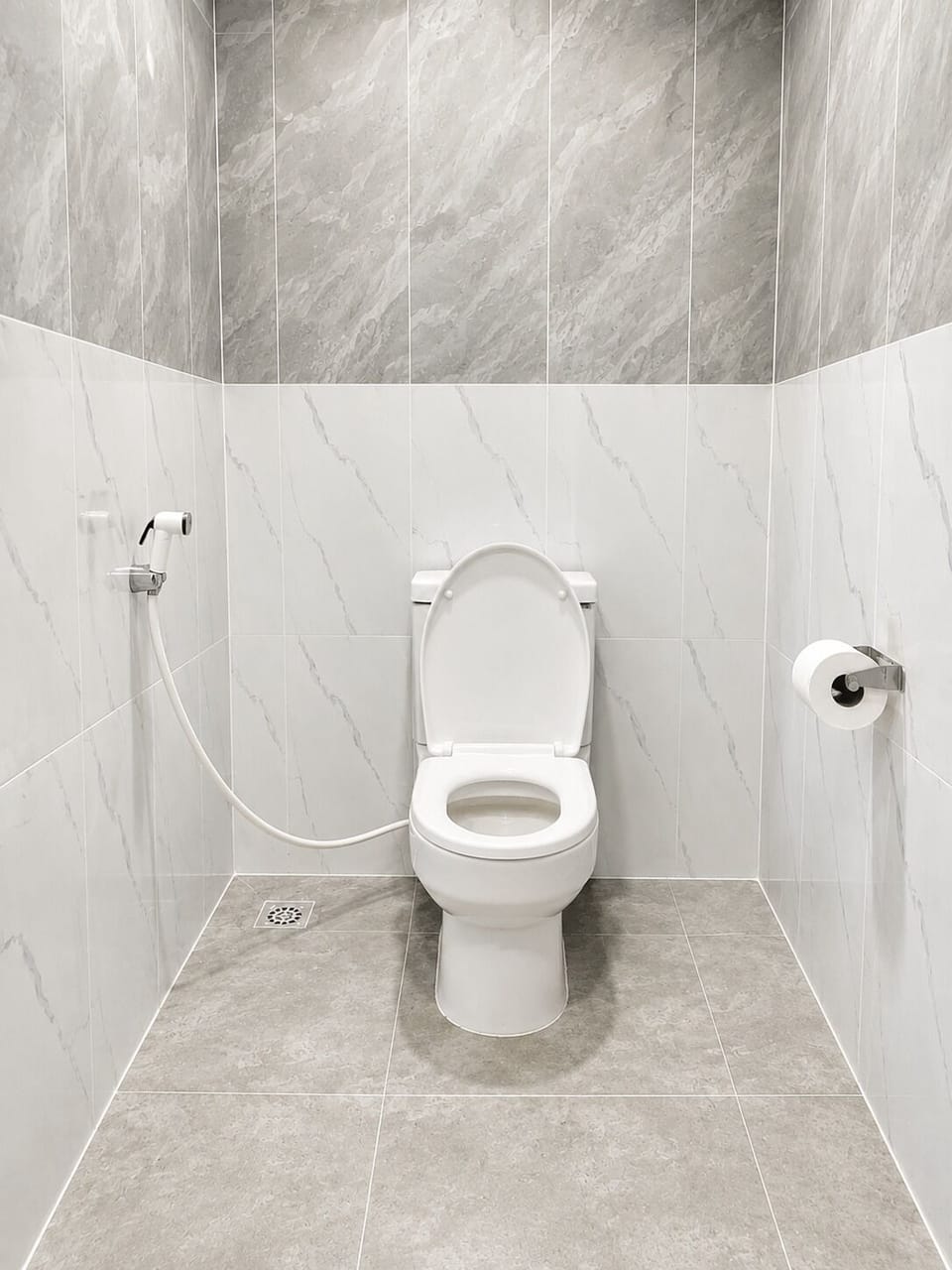 Shower, free toiletries, towels, soap