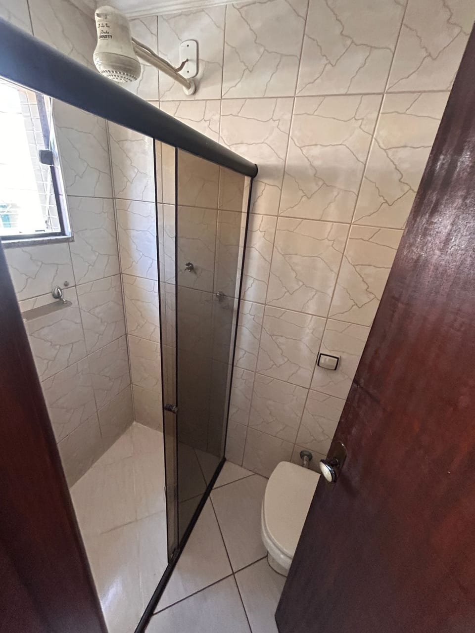 Shower, hair dryer (on request), towels, soap