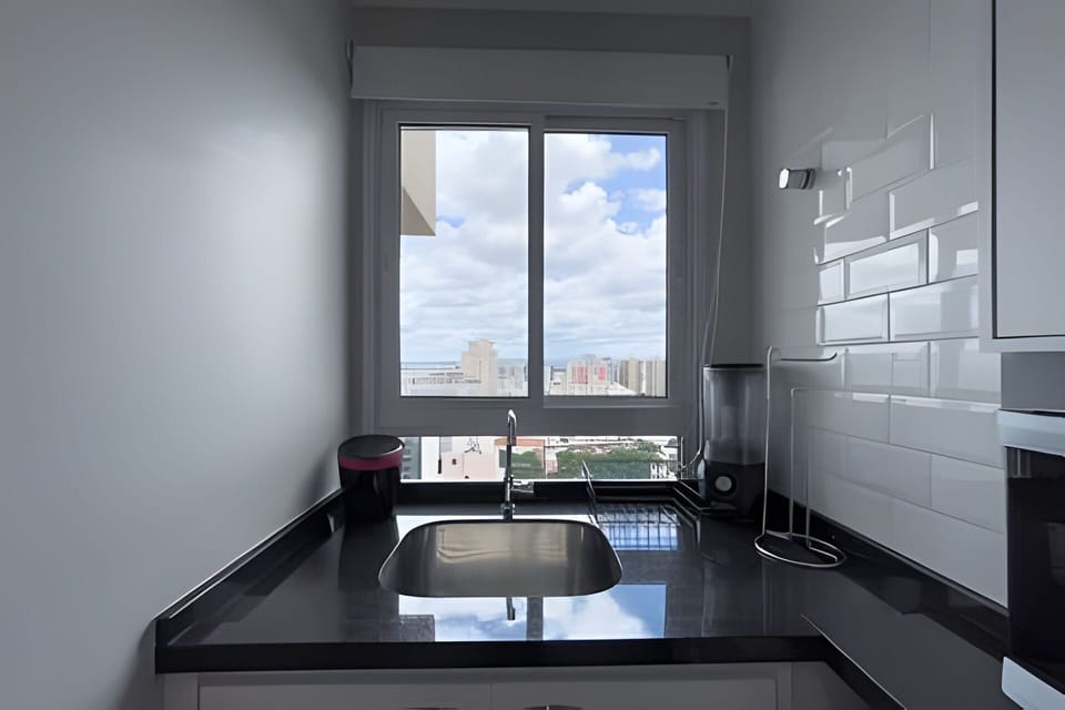 Superior Apartment | Private kitchen | Microwave, stovetop, cookware/dishes/utensils