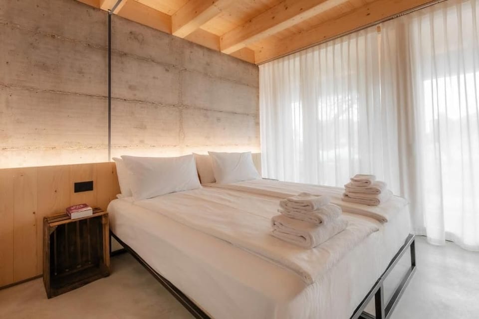 Hypo-allergenic bedding, blackout drapes, soundproofing