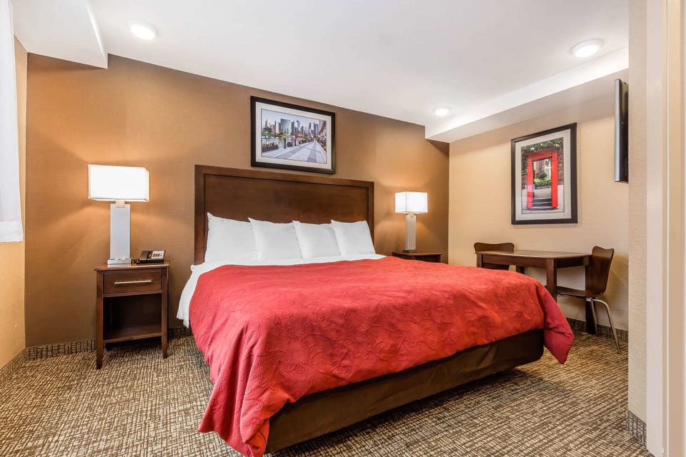 Standard Room, 1 King Bed, Non Smoking | Desk, free WiFi, bed sheets, alarm clocks