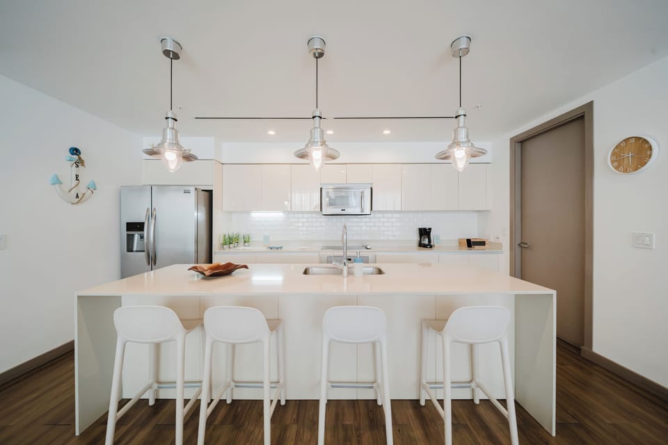 Condo, Multiple Beds, Balcony (La Costa) | Private kitchen | Dining table
