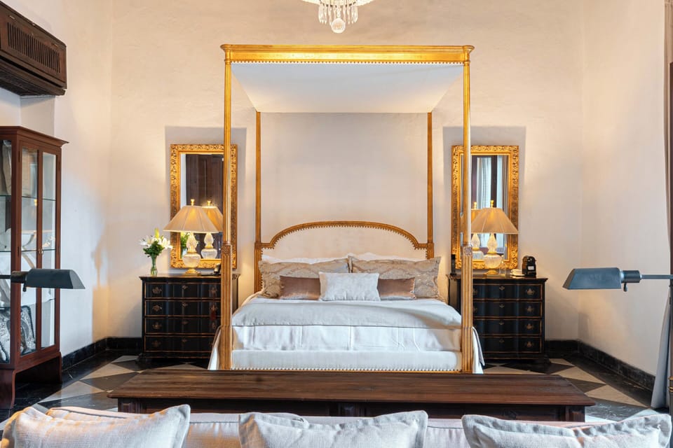 Luxury Suite, 1 King Bed with Sofa bed, Balcony, City View | In-room safe, blackout drapes, free WiFi
