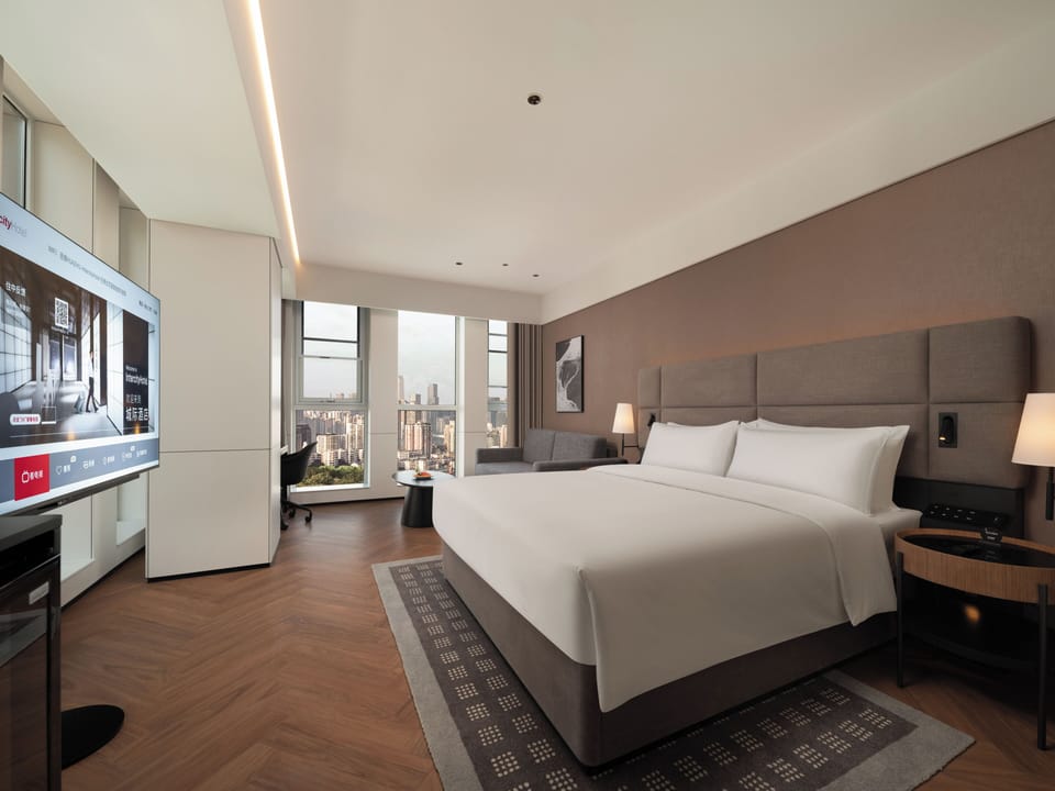 Premier Double Room, City View | View from room