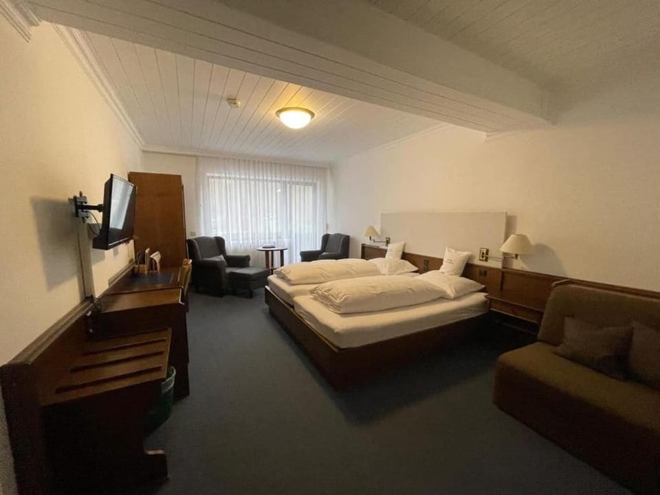 Family Double Room, Balcony, River View | In-room safe, blackout drapes, iron/ironing board, free WiFi