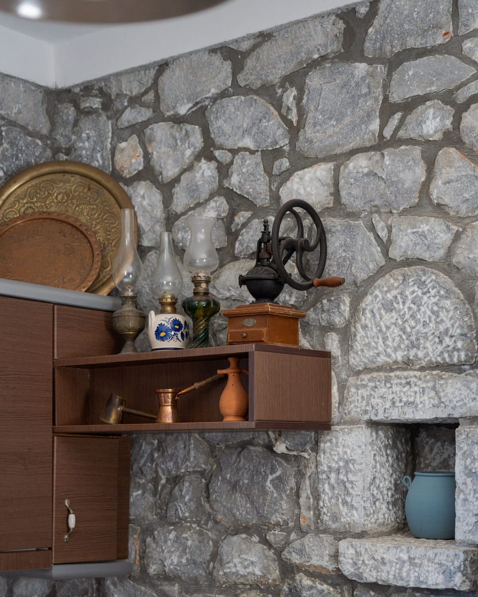 House, Sea View | Private kitchen | Espresso maker, coffee/tea maker, full-size fridge, microwave