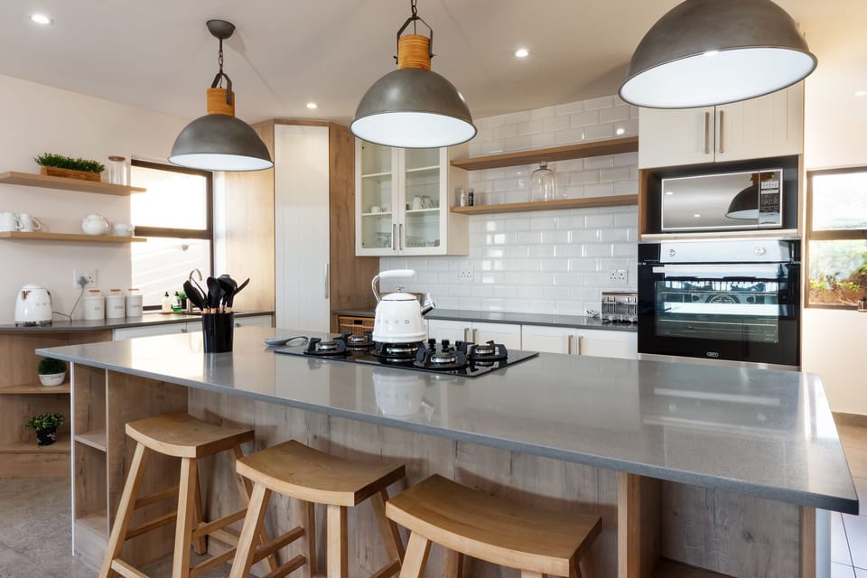 Villa, 4 Bedrooms, Patio, Ocean View | Private kitchen | Electric kettle, highchair