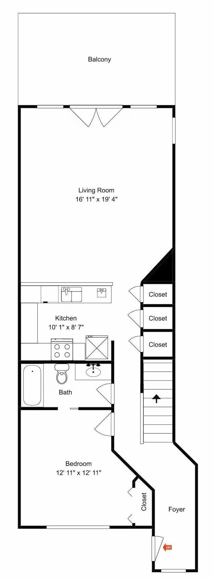 Condo, Multiple Beds (Seascape Golf Villas 407) | Floor plan