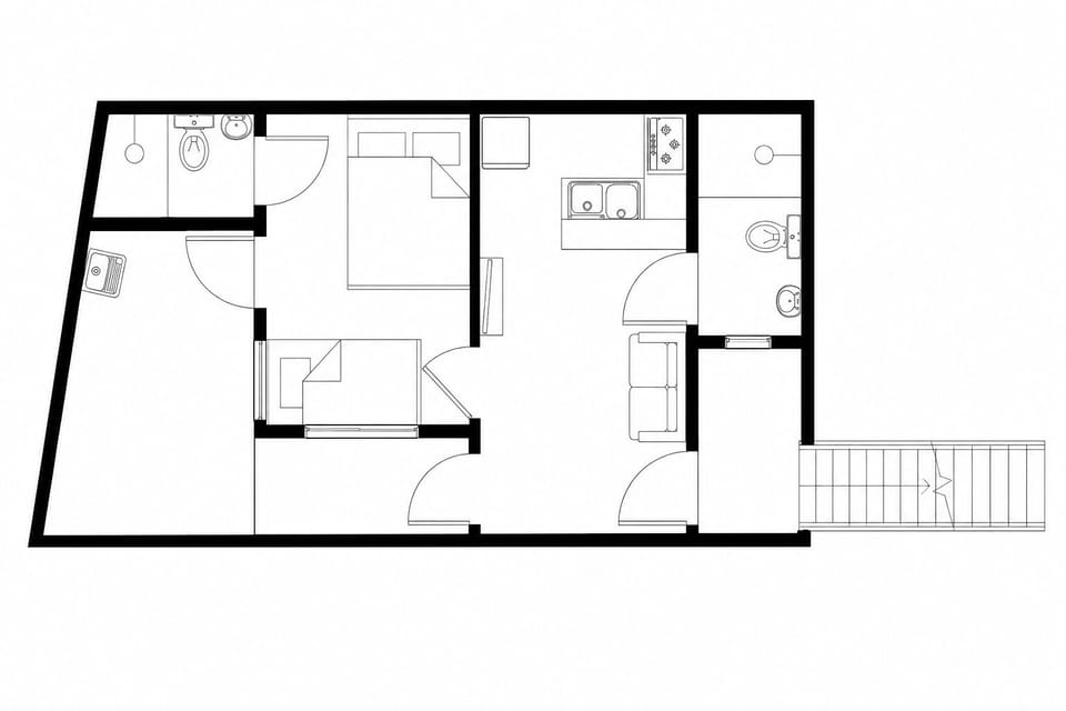 Basic House, Patio | Floor plan