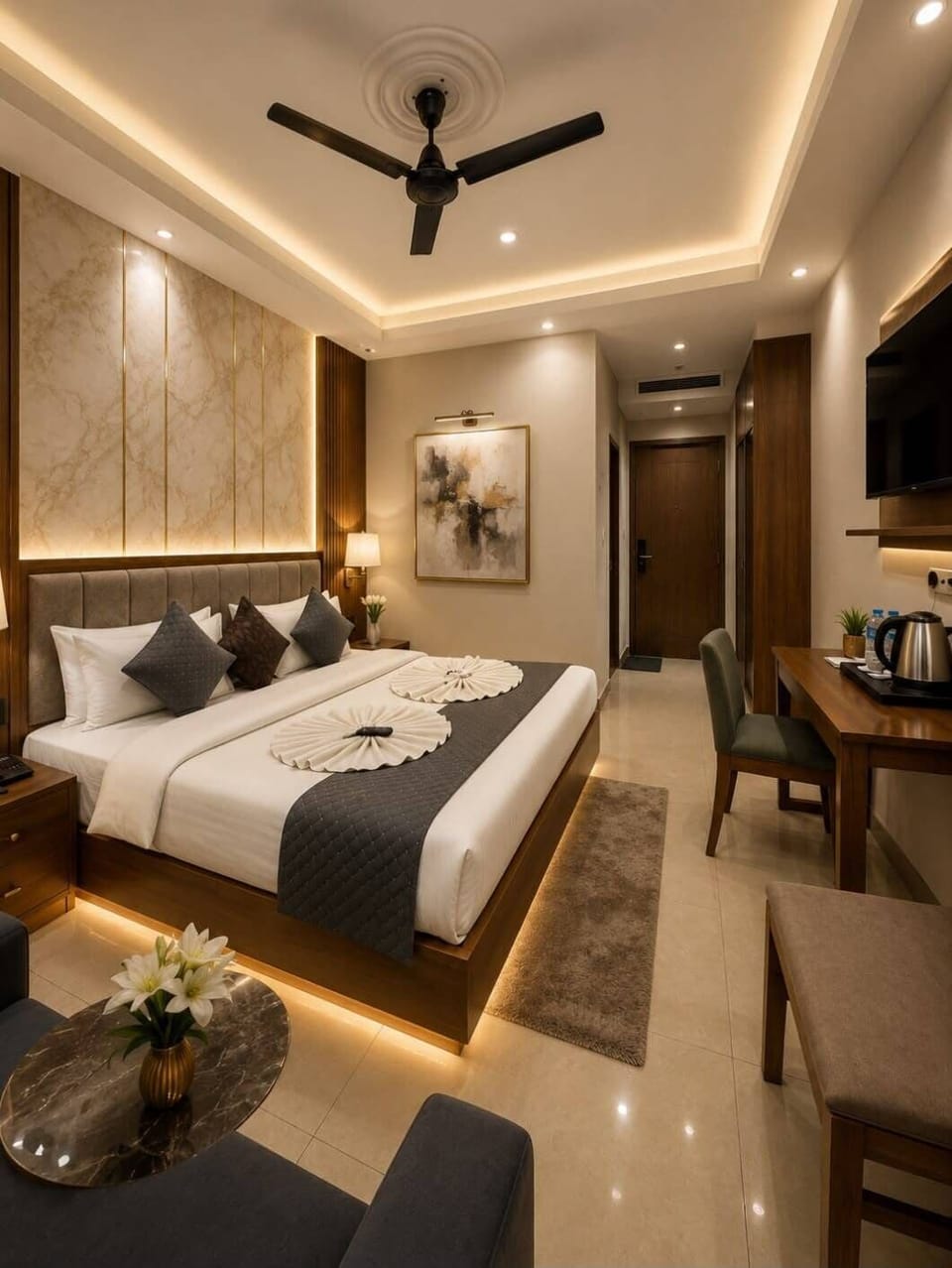 Single Room, Balcony, City View | Desk, laptop workspace, free WiFi