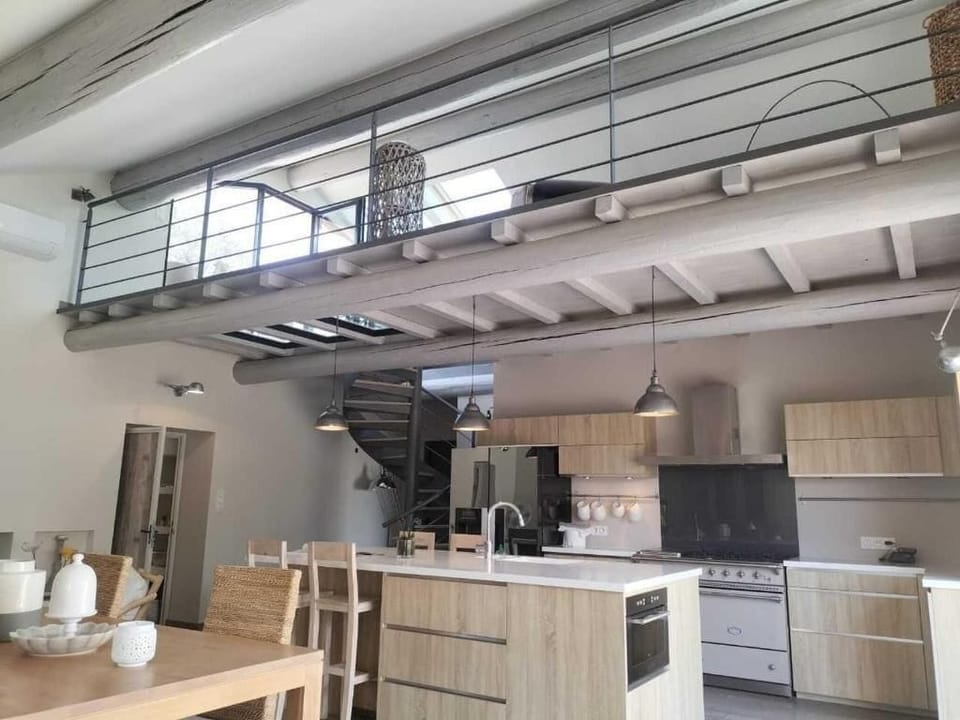 Loft style apartment, kitchen  terrace | Private kitchen | Coffee/tea maker