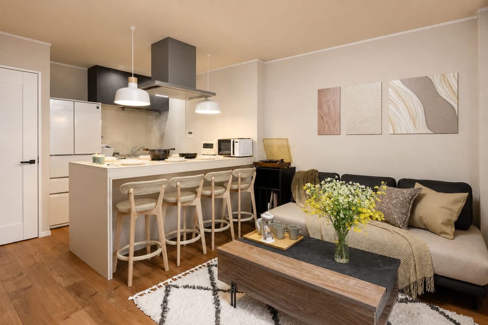 Family House, 4 Bedrooms, Non Smoking, Kitchen | Living room