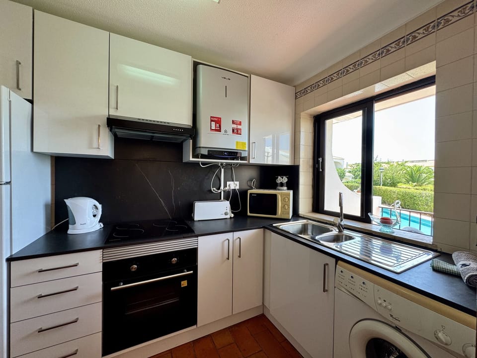 Microwave, coffee/tea maker