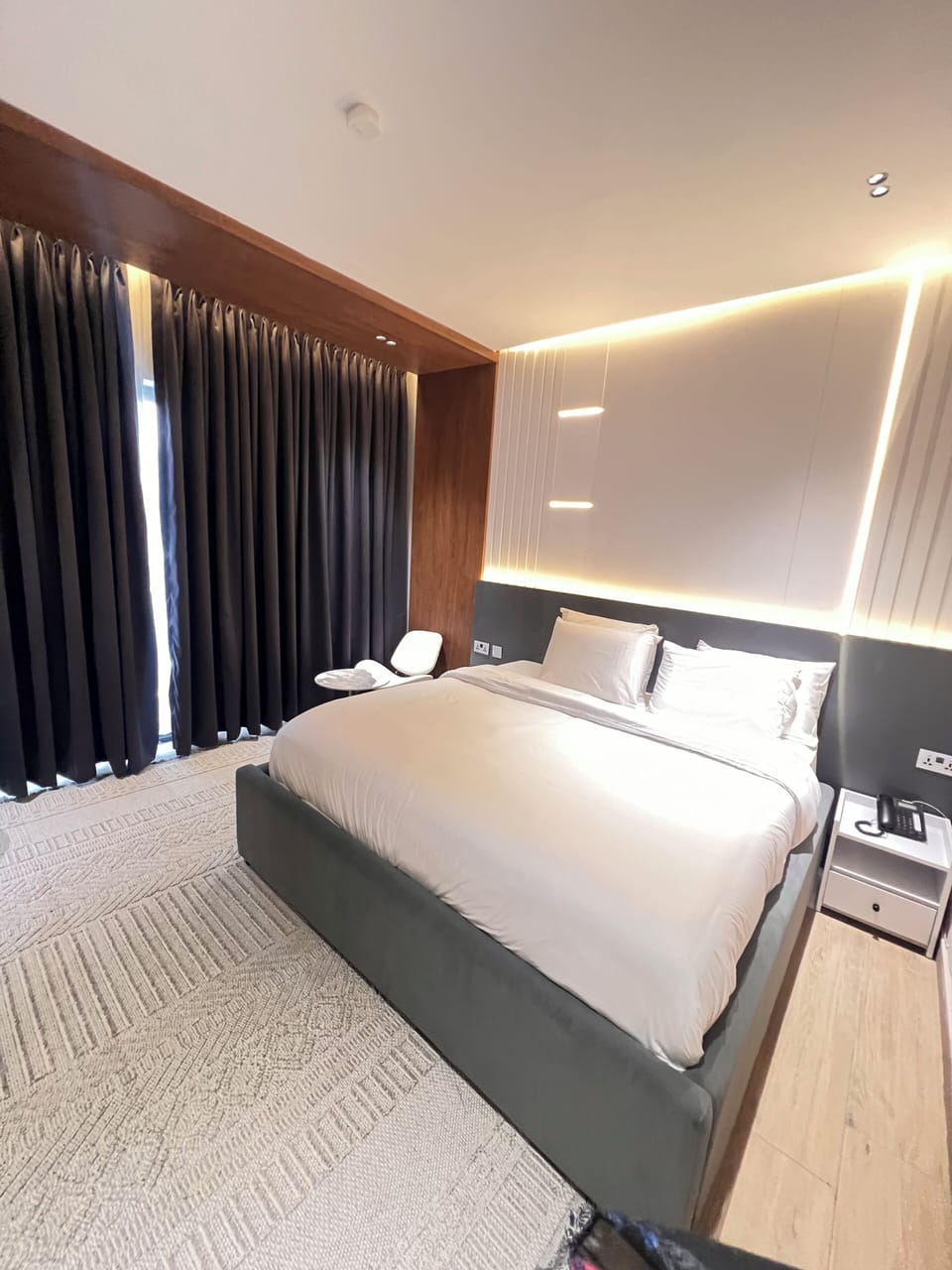 Executive Studio Suite, City View | In-room safe, desk, laptop workspace, blackout drapes