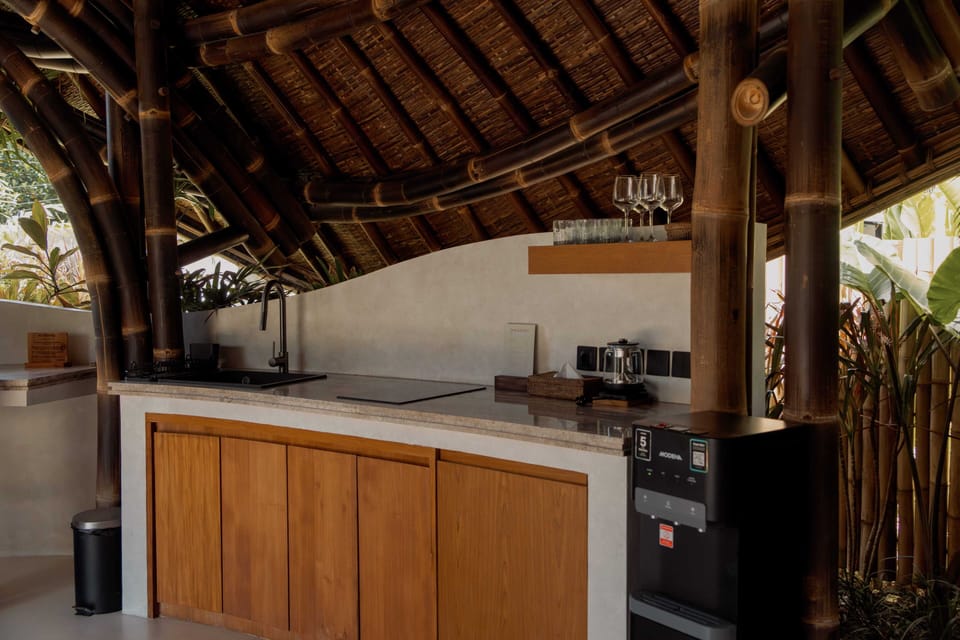 Luxury Villa, 2 Bedrooms, Private Pool | Private kitchen | Full-size fridge, stovetop, cookware/dishes/utensils, dining table