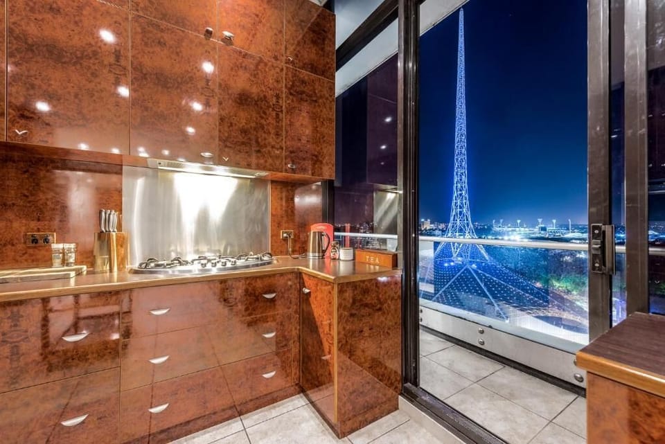 Luxury Apartment, Balcony, City View | Private kitchen | Espresso maker, coffee/tea maker, electric kettle, toaster