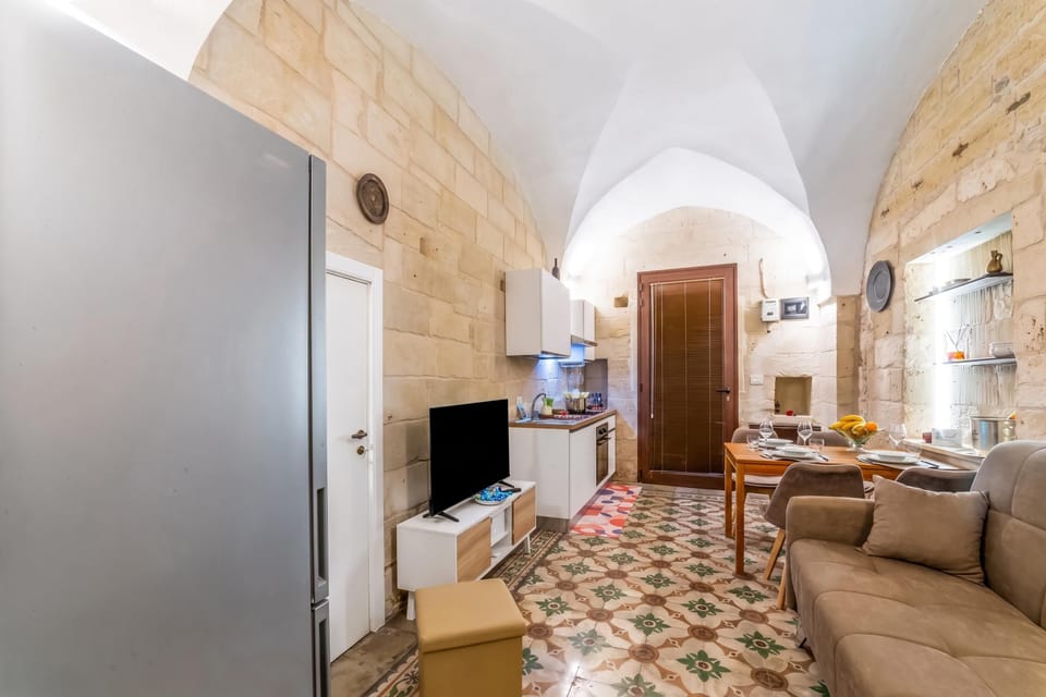 Standard Apartment, 1 Bedroom, Air conditioning (NonnAnna Apartment In Martano) | Living room