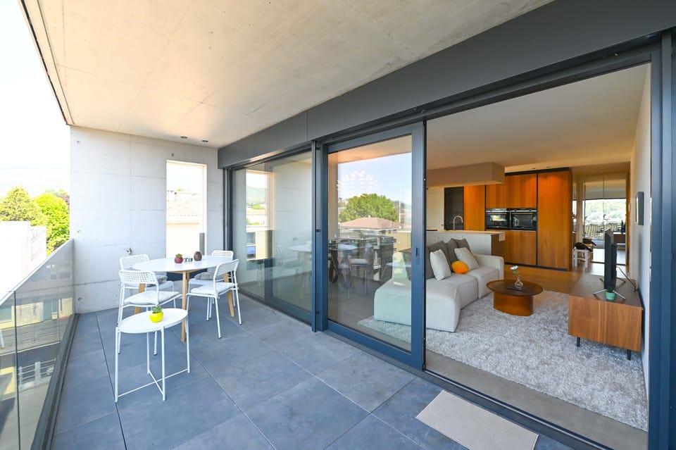 Apartment, 2 Bedrooms, Accessible, City View | Balcony
