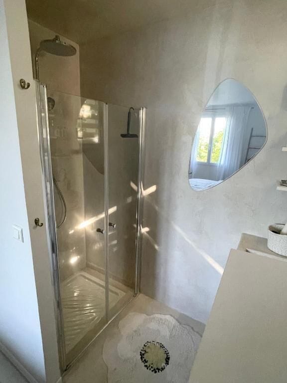 Comfort Double Room, Garden View | Bathroom