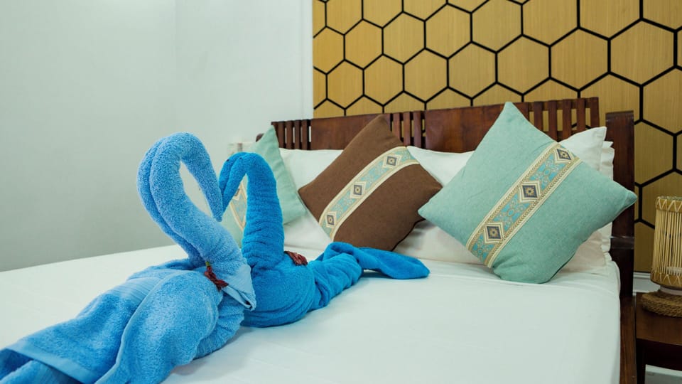 Family Quadruple Room, Pool View | Laptop workspace, WiFi (free)
