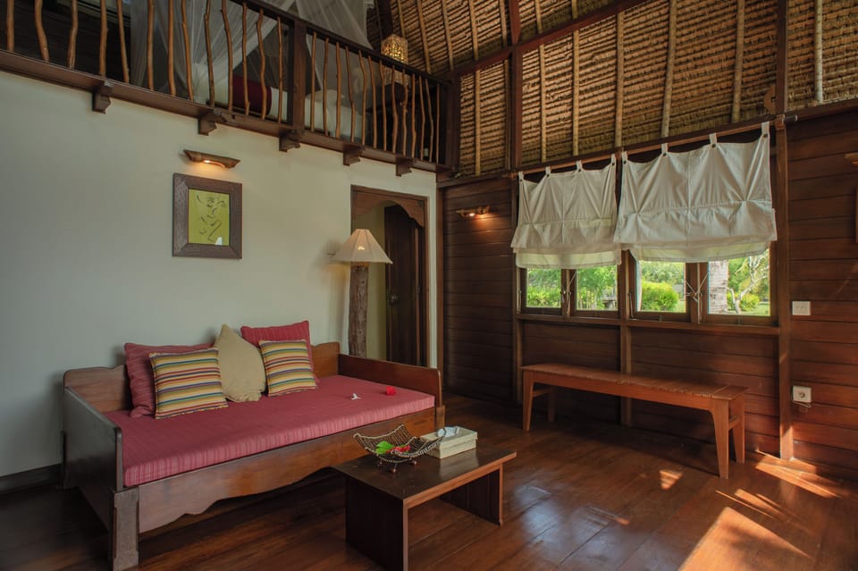 Lumbung Suite | Egyptian cotton sheets, premium bedding, Select Comfort beds