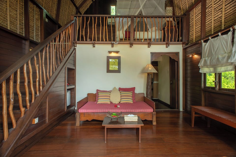 Lumbung Suite | Egyptian cotton sheets, premium bedding, Select Comfort beds