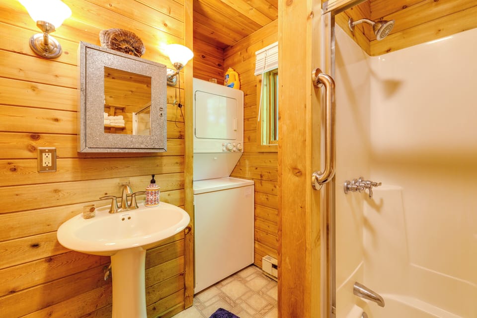 Family Friendly! Lakefront Sanctuary in Ogema Cottage in Wisconsin