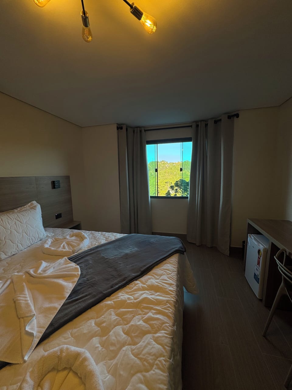 Deluxe Double Room, 1 King Bed, Mountain View | Desk, laptop workspace, WiFi (free)