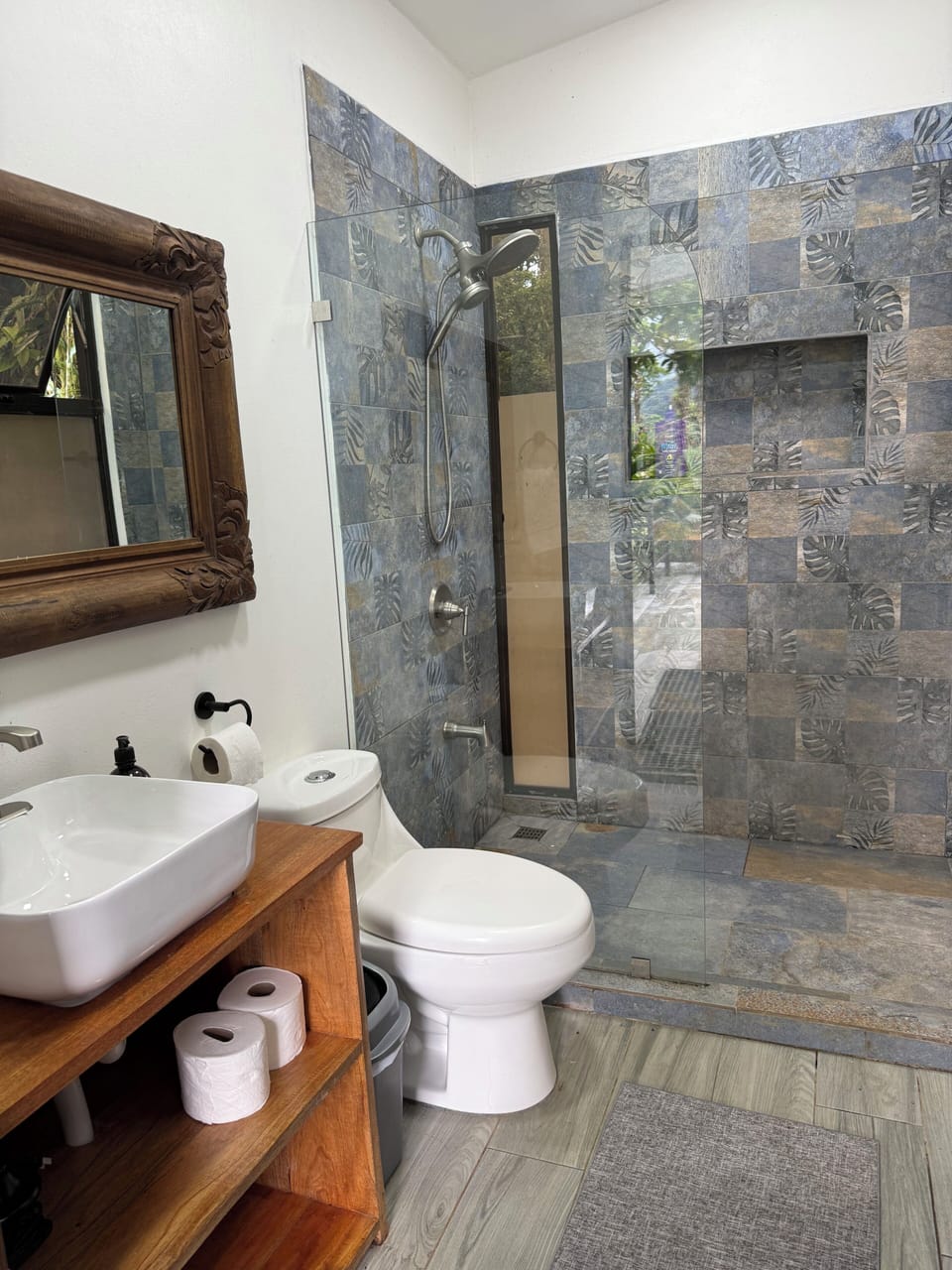 Family Tent, Multiple Beds, Mountain View | Bathroom | Shower, hair dryer, towels, soap