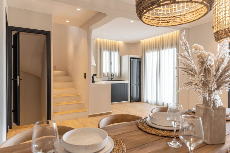 Luxury Villa, Private Pool, Sea View | Private kitchen | Espresso maker, coffee/tea maker, full-size fridge, oven