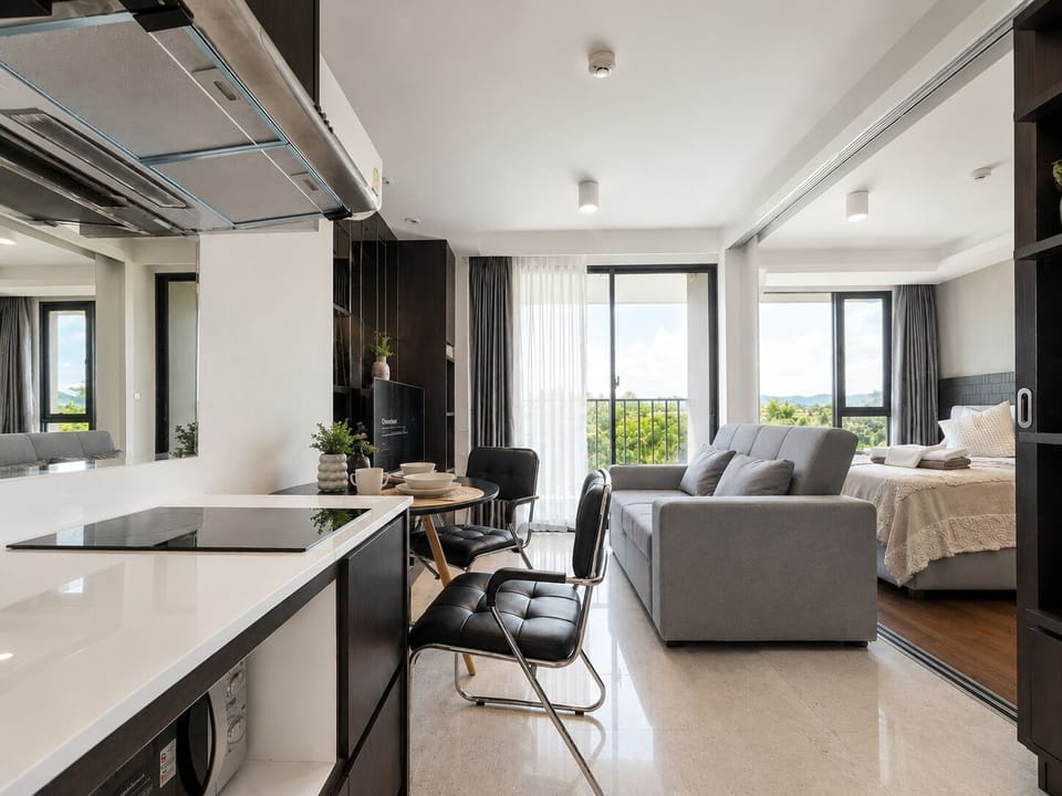 Apartment, Garden View | Living room