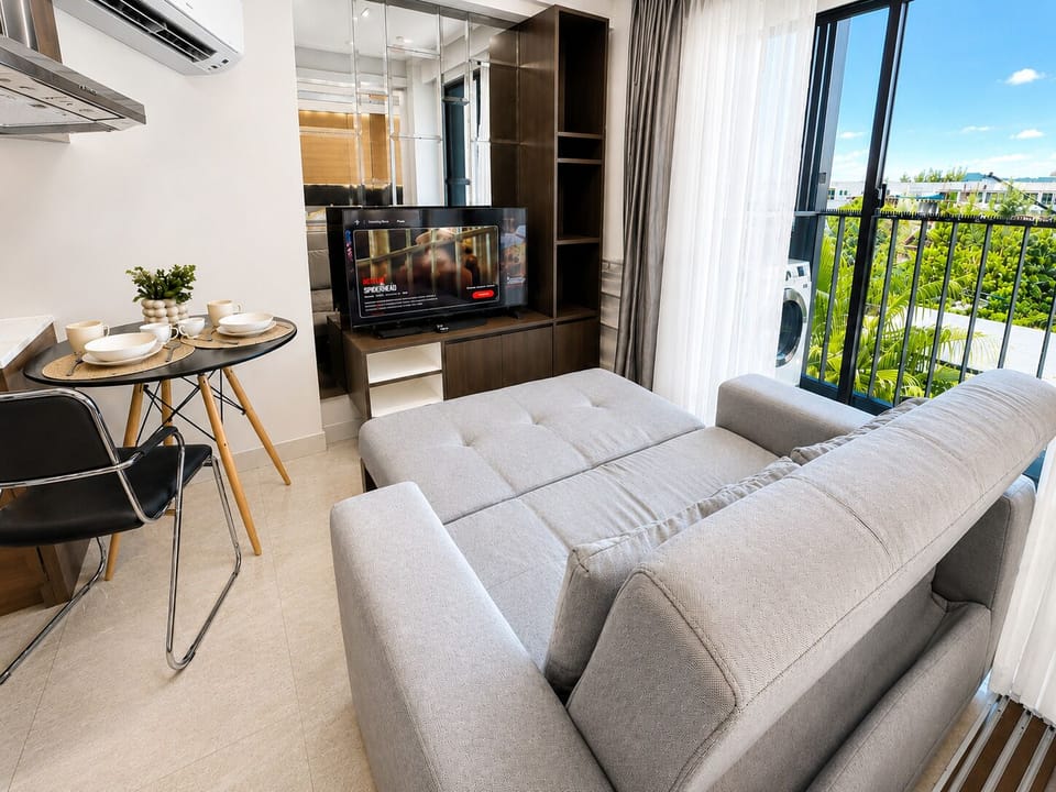 Apartment, Garden View | Living area