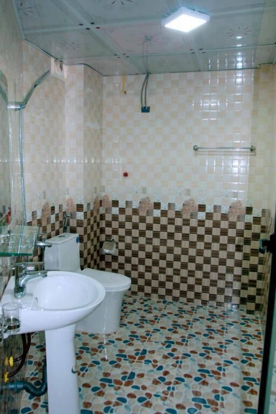 Triple Room, Patio, City View | Bathroom | Hair dryer