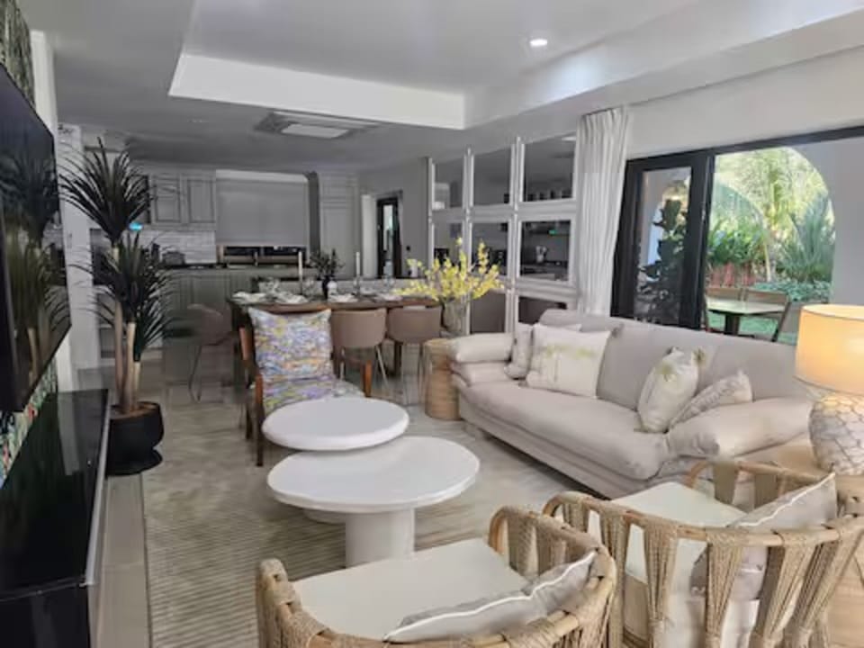 Four-Bedroom House | Living area | LED TV, foosball