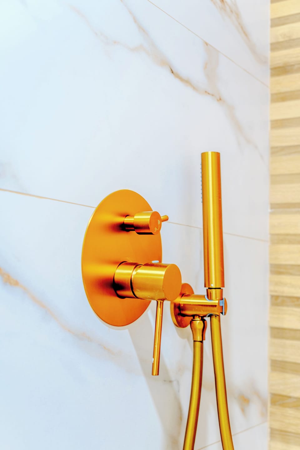 Comfort Apartment | Hand-held showerhead