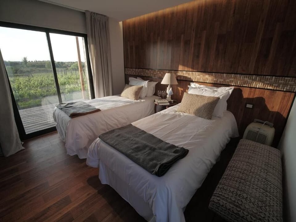 Deluxe Double or Twin Room, Balcony, Garden View | In-room safe, blackout drapes, soundproofing, WiFi (free)