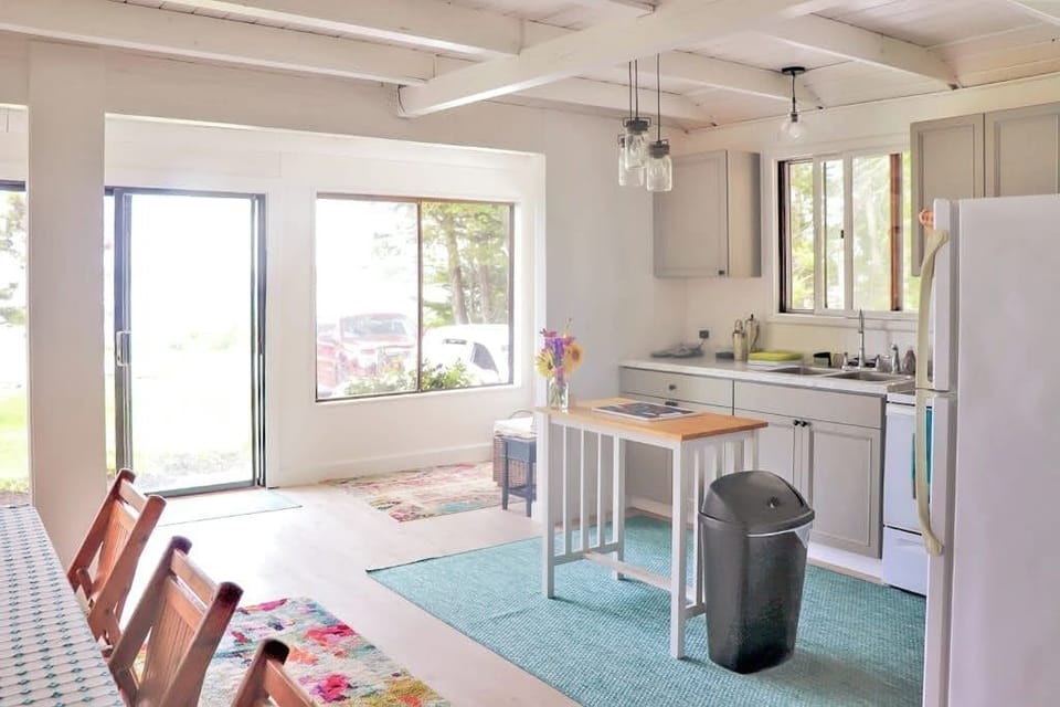 Cabin, Multiple Beds, Kitchen (Pemaquid Trail Cottage) | Private kitchen
