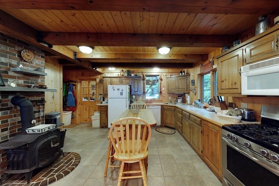 Cabin, Multiple Beds, Kitchen (Pebble Beach) | Private kitchen