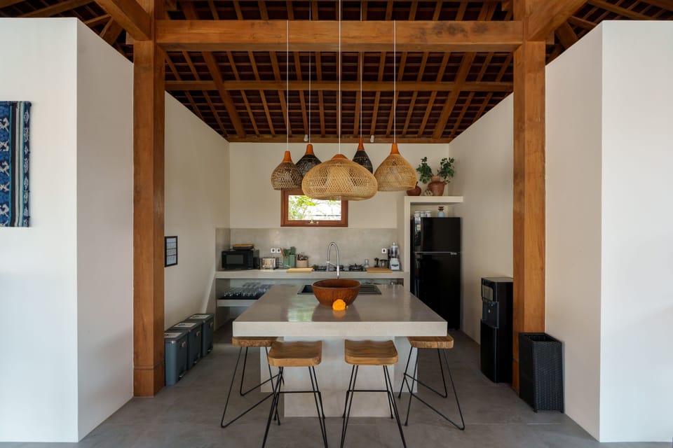 Deluxe Villa, 6 Bedrooms, Private Pool, Pool View | Private kitchen | Coffee/tea maker, fridge, microwave, stovetop