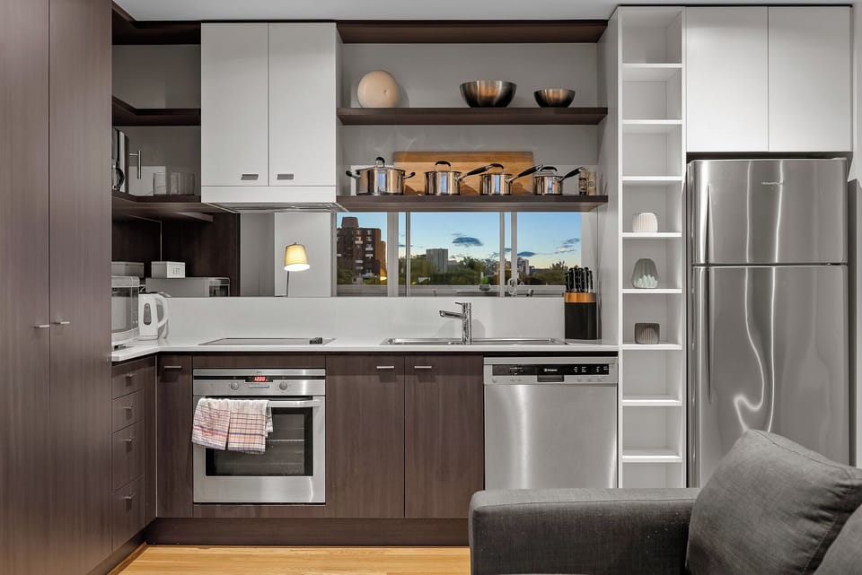 Comfort Apartment, Balcony | Private kitchen | Espresso maker, coffee/tea maker, electric kettle