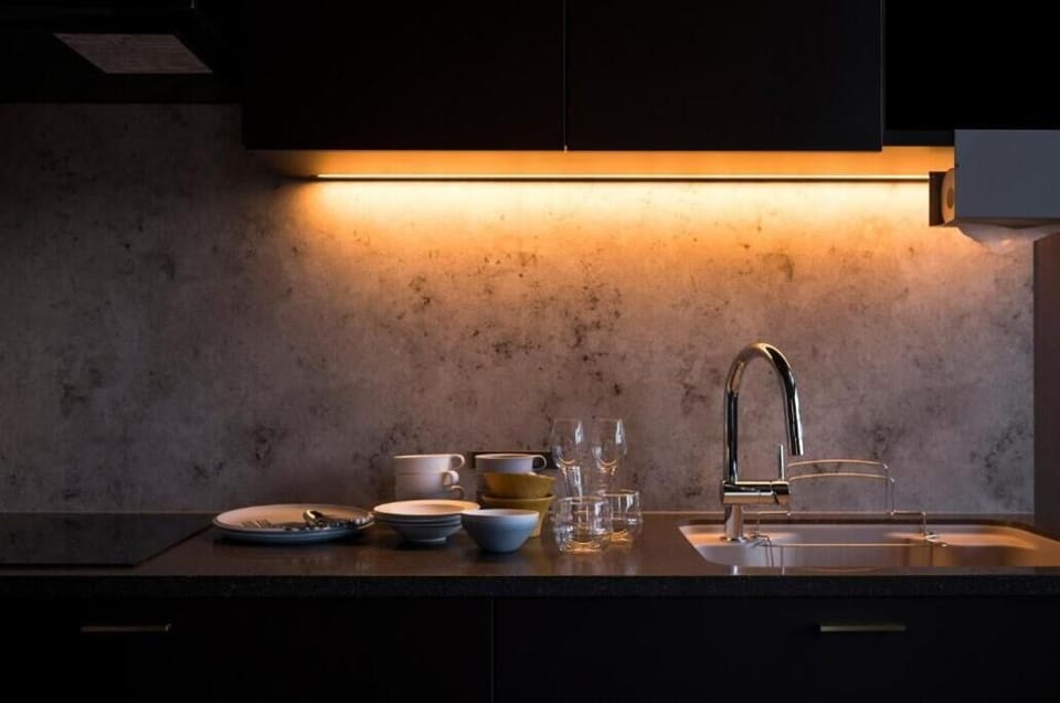 Basic House, Mountain View | Private kitchen