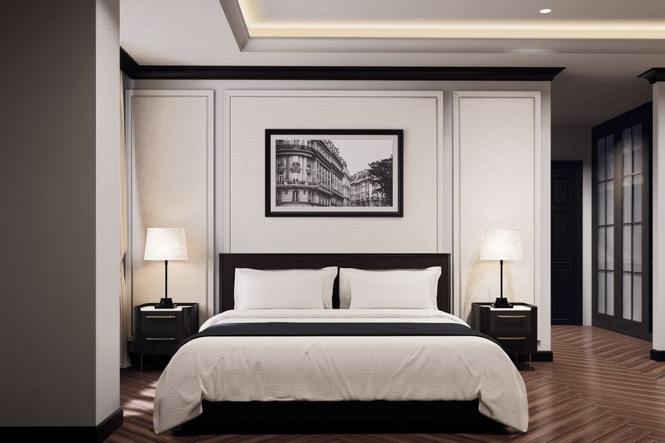 Executive Quadruple Room | Minibar (some free items), in-room safe, blackout drapes