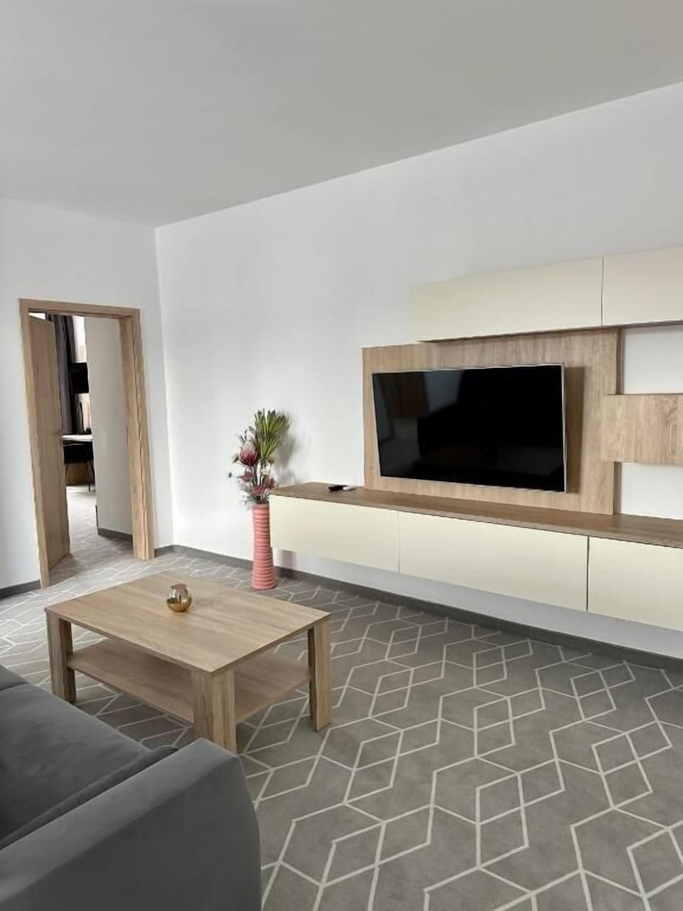 Apartment, City View | Living area
