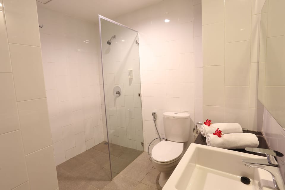 Deluxe Room | Bathroom | Shower, free toiletries, towels