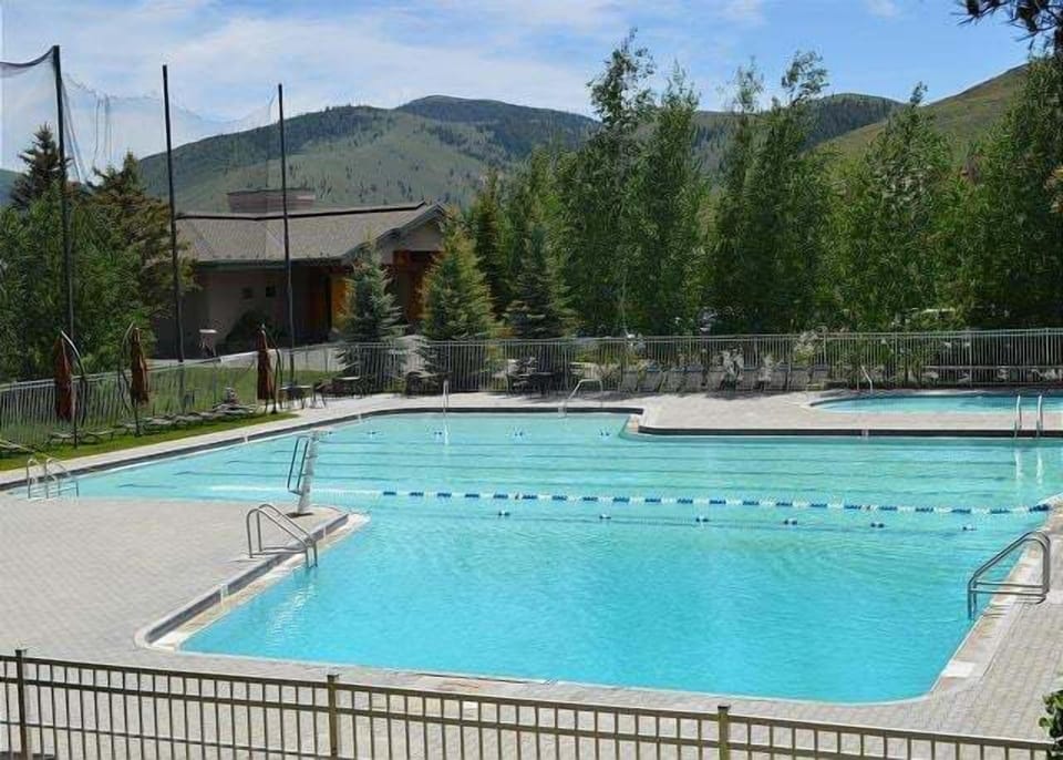 Seasonal outdoor pool